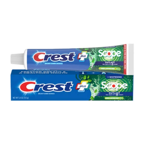 Kem Đánh Răng Crest Plus Complete Scope Outlast 153g