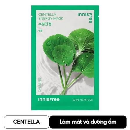 Innisfree Mặt Nạ Heartleaf Energy Mask 22ml