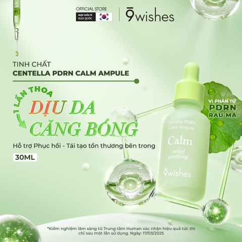 Tinh Chất 9Wishes Centella PDRN Calm Ampule 30ml