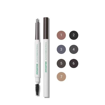 Innisfree Chì Kẻ Mày Auto Eyebrow Pencil - 04 Ash Brown