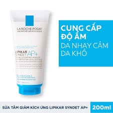 [LA ROCHE-POSAY] Sữa Rửa Mặt & Sữa Tắm La Roche Posay  Lipikar Syndet AP+ 200ml
