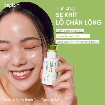 Tinh Chất Beplain Mung Bean Pore Tigh-Up Serum 30ml