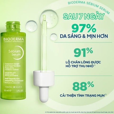 [BIODERMA] Tinh Chất Bioderma Sebium Serum 30ml