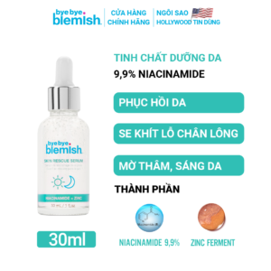 Bye Bye Blemish Tinh Chất Phục Hồi Da Skin Rescue Serum Niacinamide + Zinc 30ml