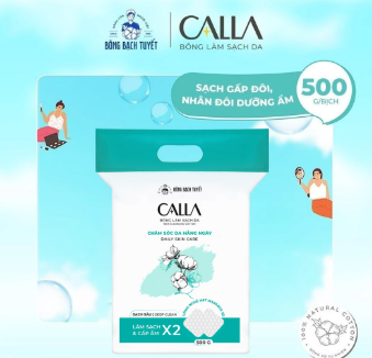 Bông Làm Sạch Da Calla 500g