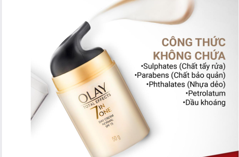 Kem Dưỡng Olay Total Effects 7 In One Day Cream Normal SPF15 50g