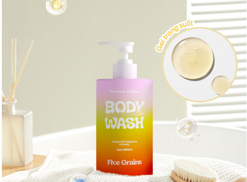 Sữa Tắm Five Grains Niacinamide Body  Wash 500ml