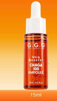 KM Tinh Chất G.G.G Uniq Booster Chaga 100 Ampoule 15ml