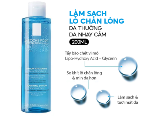 Nước Cân Bằng Laroche Posay Soothing Lotion Sensitive Skin 200ml