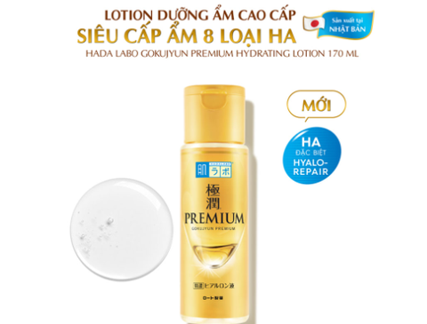 (Rohto) Lotion Dưỡng Ẩm Hada Labo Gokujyun Premium Hydrating Lotion 170ml