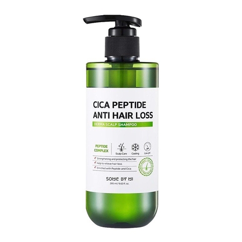 Dầu Gội Some By Mi cica Peptide Anti Hair Loss derma Scalp Shampoo 285ml