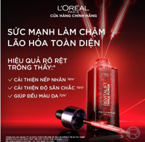 Dưỡng Chất Loreal Paris Revitalift Tripple Power Age-Correcting Serum 30ml