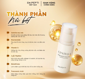 Tinh Chất Dr.Pepti Centella Dark Spot Solution Ampoule Pro 30ml