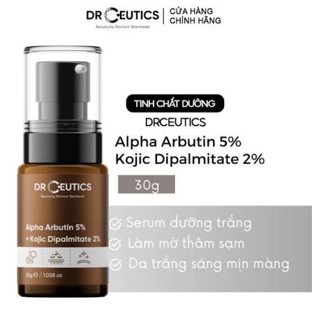 Tinh Chất DrCeutics ARB Alpha Arbutin 5% + Kojic Dipalmitate 2% 30g