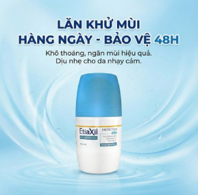 Lăn Khử Mùi Etiaxil Deodrant Anti-Transpirant 48h Roll-on - 50ml