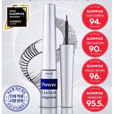 00-Tinh Chất Dưỡng Mi Etude Power Eyelash Ampoule 6g