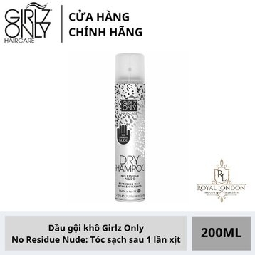 Dầu Gội Khô Girlz Only 200ml
