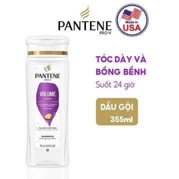 00-Dầu Gội Pantene Pro-V Volume & Body Shampoo 355ml