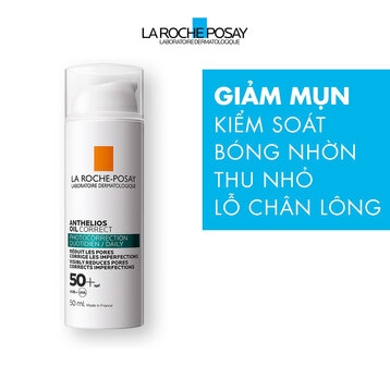 Kem Chống Nắng La Roche Posay Anthelios Oil Correct Photocorrection Daily Gel - Cream 50ml
