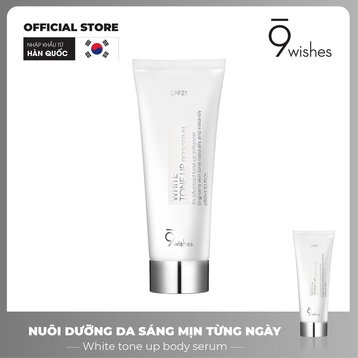 Dưỡng Thể 9Wishes White Tone Up Body Serum SPF21 150ml