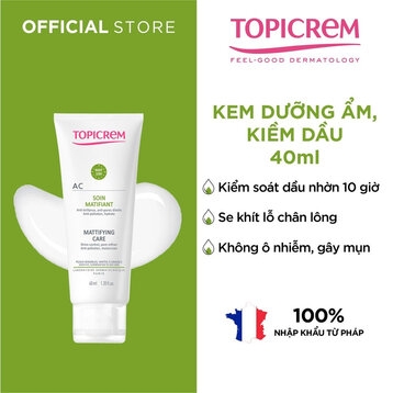 Kem Dưỡng Topicrem AC Mattifying Care 40ml