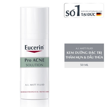 Kem Dưỡng Eucerin Pro Acne Solution A.I. Matt Fluid 50ml