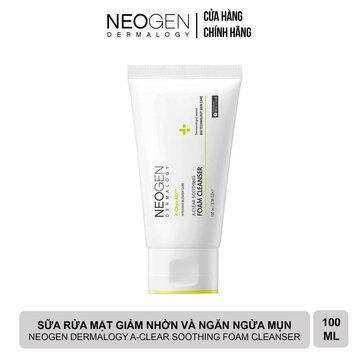 Sữa Rửa Mặt Neogen Dermalogy A-Clear Soothing Foam Cleanser 100ml