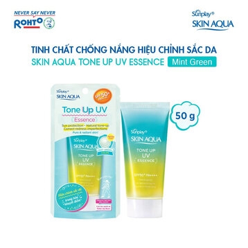 Chống Nắng Skin Aqua Tone Up UV Essence Mint Green 50g