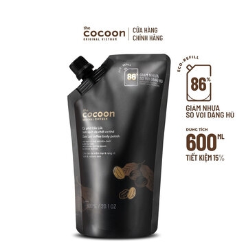 The Cocoon Tẩy Tế Bào Chết Cơ Thể Cà Phê Đắk Lắk 600ml