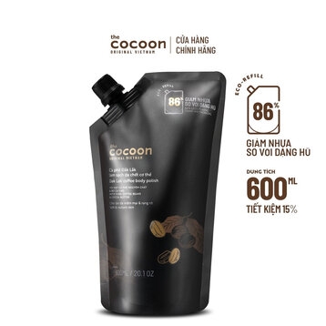 Tẩy Tế Bào Chết Body Cocoon  Cà Phê Đắk Lắk 600ml