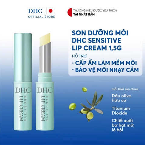 Son Dưỡng DHC Sensitive Lip Cream 1.5g