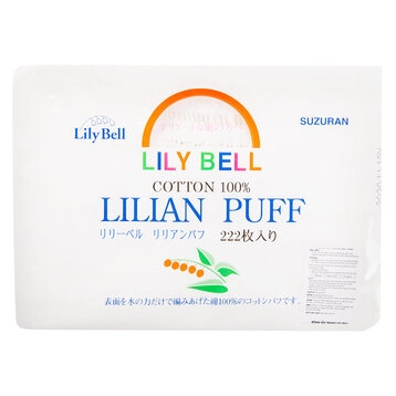 Bông Tẩy Trang Lily Bell Cotton 100% Lilian Puff 222 Miếng