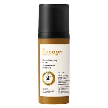 Kem Chống Nắng Bí Đao Cocoon Winter Melon Suncreen SPF50+PA++++ 50ml