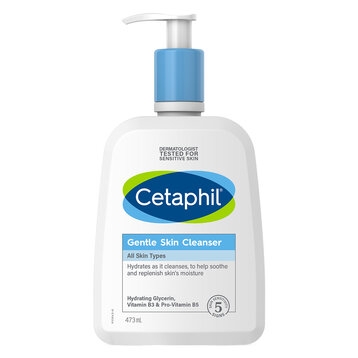 Sữa Rửa Mặt Cetaphill Gentle Skin Cleanser Hydrating Glycerin Viatmin B3 & Pro-VitaminB5