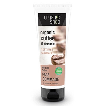 Tẩy Da Chết Mặt Organic Shop Organic Coffee & Limonnik 75ml