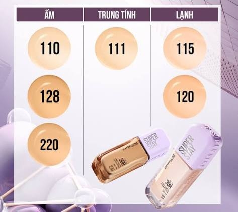 [MAYBELLINE] Kem Nền Bắt Sáng Maybelline Super Stay Lumi - Matte 30h SPF16