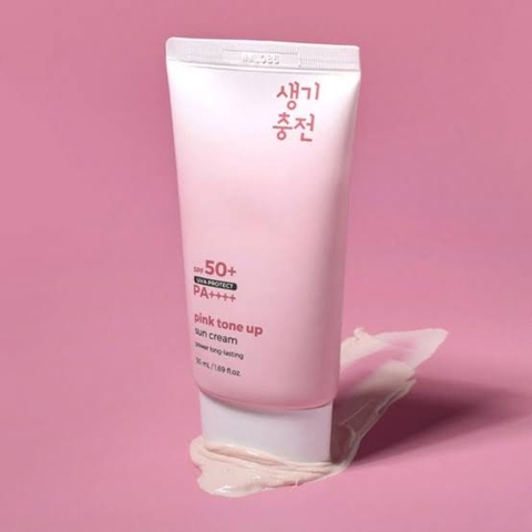 Kem Chống Nắng Prettyskin Pink Tone Up Sun Cream SPF50+ PA++++ 50ml