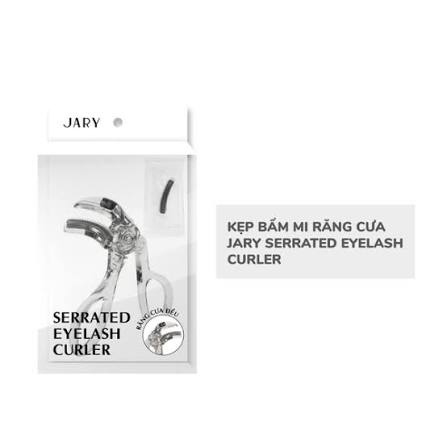 Kẹp Bấm Mi Răng Cưa Jary Serrated Eyelash Curler