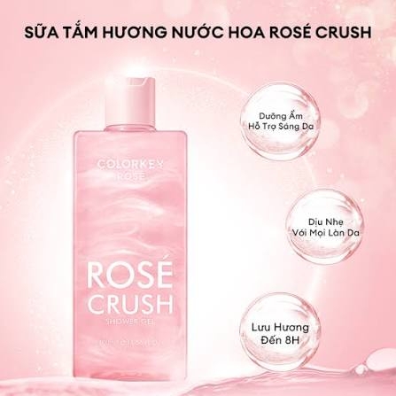 Sữa Tắm Colorkey Rose Crush Shower Gel 400ml