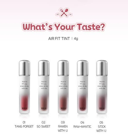 [BBIA] Son Kẹo Tint Lì - Bbia Air Fit Tint