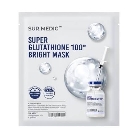 Mặt Nạ Sur.Medic+ Super Glutathione 100Tm Bright Mask