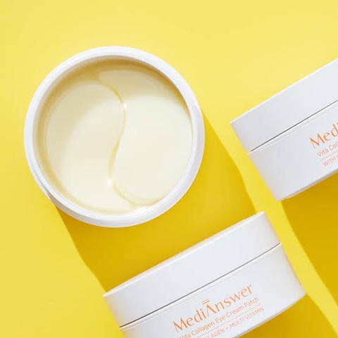 Mặt Nạ Mắt MediAnswer Vita Collagen Eye Cream Patch 60 Miếng