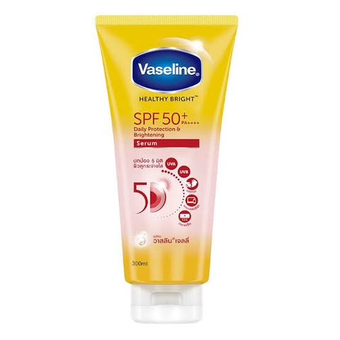 Dưỡng Thể Chống Nắng Vaseline Healthy Bright 50X SPF50+ PA++++