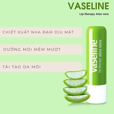 Son Dưỡng Môi Vaseline Lip Therapy Aloe Vera 4.8g