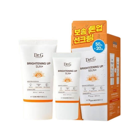 Bộ Kem Chống Nắng Dr.G Brightening Up Sun+ SPF50+PA+++ 50ml + 20ml