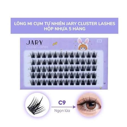Lông Mi Cụm Tự Nhiên Jary Cluster Lashes