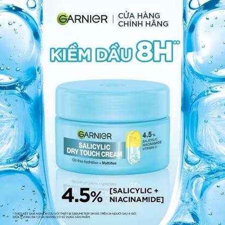 Kem Dưỡng Ẩm Garnier Salicylic Dry Touch Cream 30ml