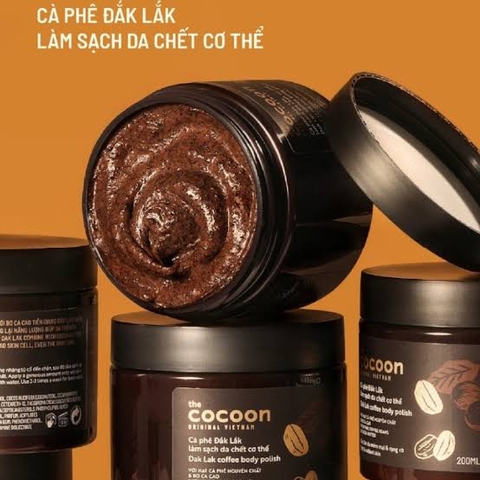 The Cocoon Tẩy Tế Bào Chết Cơ Thể Cà Phê Đắk Lắk 200ml
