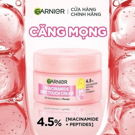 Kem Dưỡng Ẩm Garnier Niacinamide Dry Touch Cream 30ml