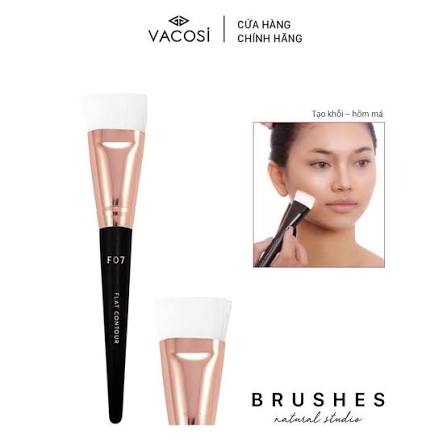 F07-Cọ Tạo Khối Đầu Dẹt Vacosi Flat Contour